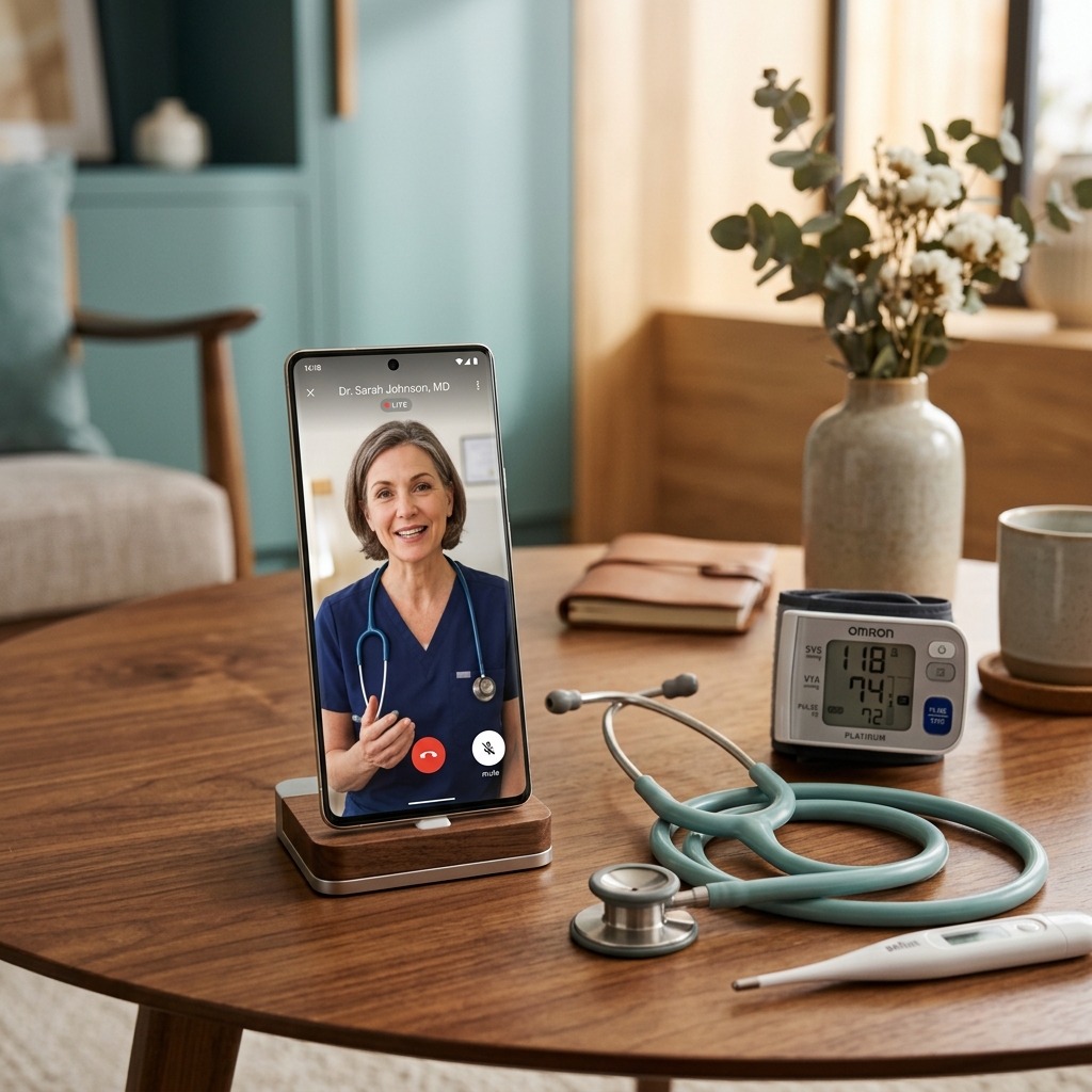 Doctor & Nurse at Home